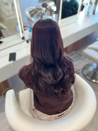 ロング カラー 韓国レイヤー🇰🇷 韓国研修◎渋谷カイトのヘアスタイル