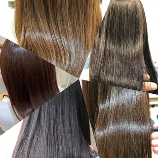 セミロング カラー ROKKAN所属・ROKKAN motoのヘアスタイル