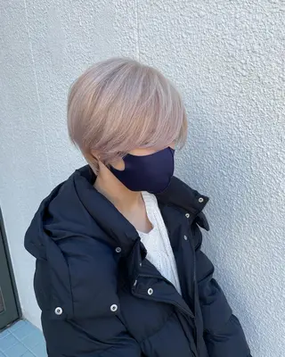 ショート カラー 五十嵐 雄毅のヘアスタイル