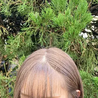 ロング カラー 久力琴音''透明感 カラー''アレンジのヘアスタイル