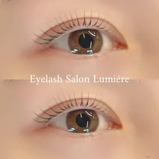 マツエク・マツパ Lumiére 鈴木咲良のマツエク・マツパデザイン