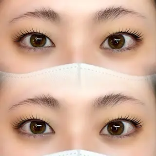 マツエク・マツパ すりーないん AMIのマツエク・マツパデザイン