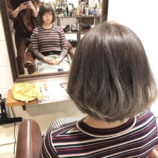 ショート カラー パーマ ヘアアレンジ メンズ キッズ Forest. -髪質改善-のヘアスタイル