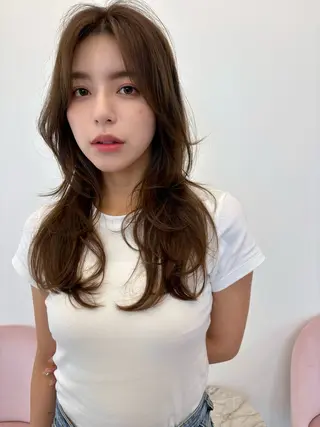 ロング ショート白髪染め無料 ／河瀬謙介のヘアスタイル