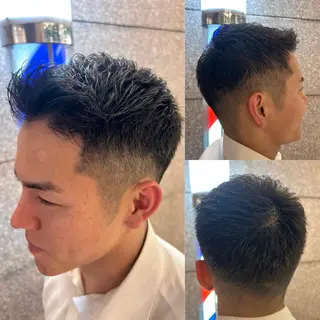 ショート 上町理髪店所属・Syunta Sato/佐藤駿太のヘアスタイル