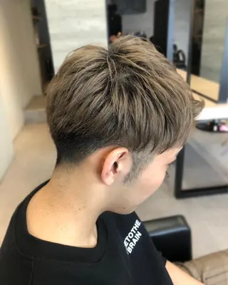 ショート カラー メンズ 🪞個室サロン/韓国 艶髪/keito🪞のヘアスタイル