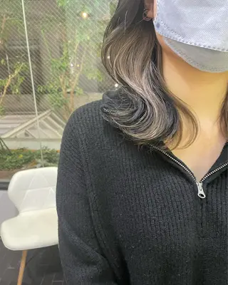 セミロング クスカワ ノリエのヘアスタイル