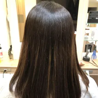 ロング カジサ ケイコのヘアスタイル