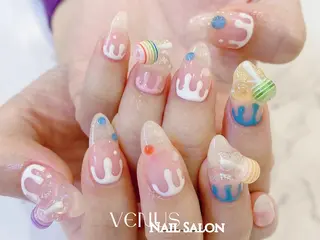セミロング VENUS Nail ★池袋徒歩2分のネイルデザイン