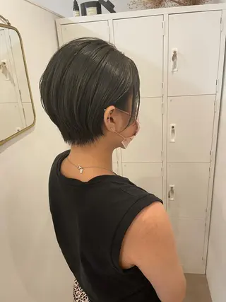 ショート 大迫 江梨のヘアスタイル