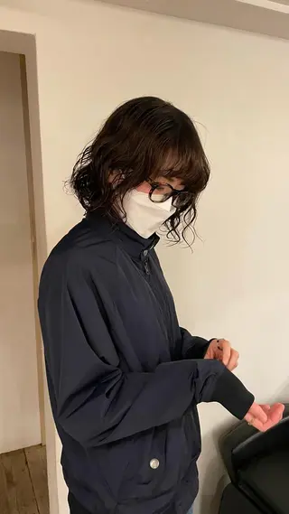 ミディアム カラー パーマ 原宿/ケパーマ 🧺ユウマのヘアスタイル