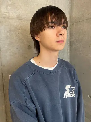 ショート カラー メンズ レイヤーカットとハイ トーン/HIROKIのヘアスタイル