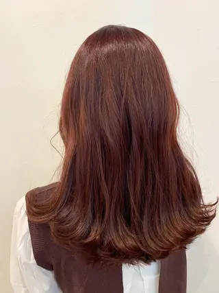 セミロング カラー yuri🌼 NUMBER 天王寺のヘアスタイル
