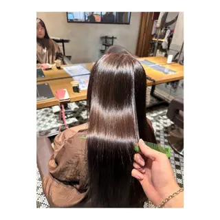 ロング パーマ 髪質改善 すずきひじりのヘアスタイル