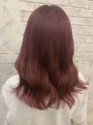 ミディアム 森山 佳小里/カラー /似合わせカットのヘアスタイル