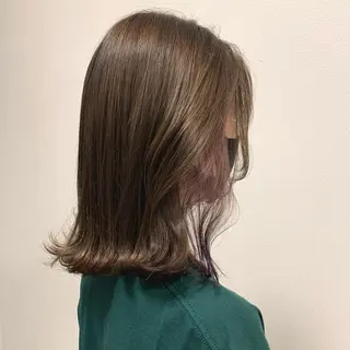 ミディアム カラー 村田 来倖のヘアスタイル