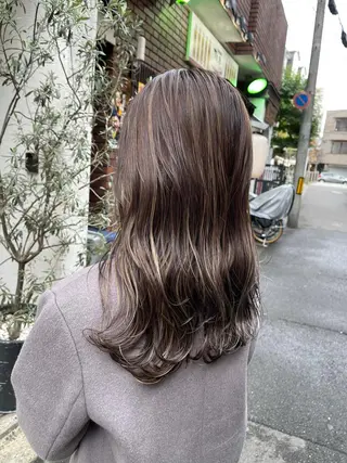 ロング カラー Reb_keiji 👑小倉圭司のヘアスタイル