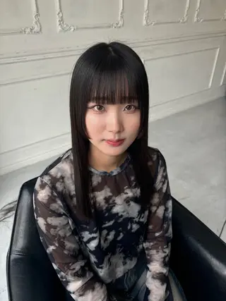 ロング MaisonHALU 松浦光咲のヘアスタイル