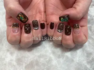 ネイル ネイルリボン 伊藤のネイルデザイン