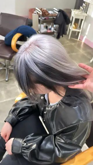 ロング 平川 侑磨のヘアスタイル