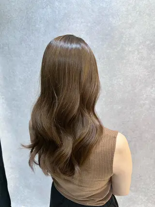 ロング 🔸縮毛矯正/髪質 改善カラー石崎🔸のヘアスタイル