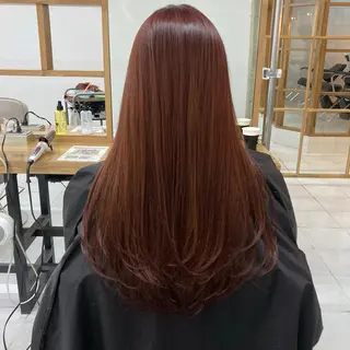 ロング カラー 韓国レイヤーカット★ 小林大樹のヘアスタイル