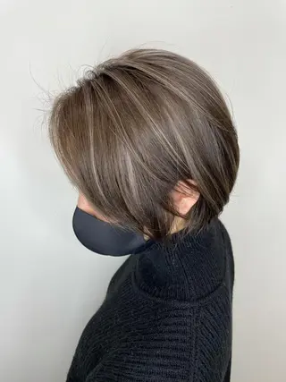 ショート LINOET  nagoya所属・手島 カミラのヘアスタイル