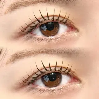 マツエク・マツパ まつげパーマ・マツエク・アイブロウ専門店Anna eyelash広瀬通店所属・🌿 佐藤 莉奈のマツエク・マツパデザイン