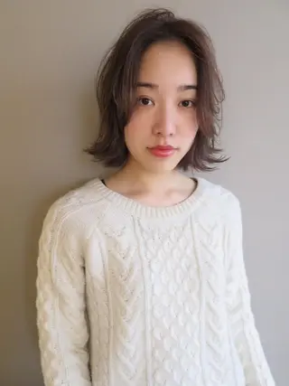 ショート カラー レイヤーカット BLend 渋谷のヘアスタイル