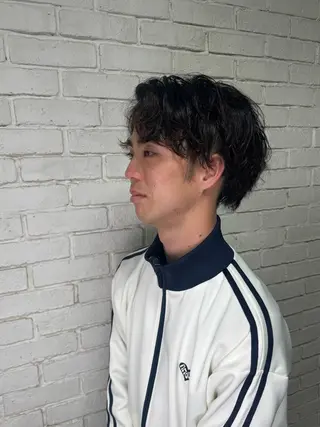 パーマ LUNTY NAMBA所属・🌶推しカラー RINA🌶´-のヘアスタイル