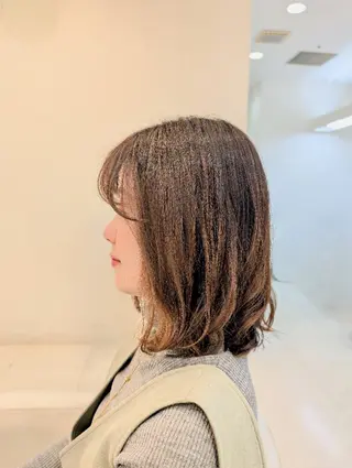 ミディアム TATAイオン新百合ヶ丘店所属・TSUKAMOTO/ 新百合ヶ丘/TAYAのヘアスタイル