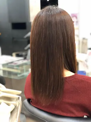 セミロング パーマ 斎藤 みくのヘアスタイル