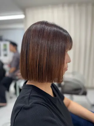 ミディアム 田島拓海 ボブカットのヘアスタイル