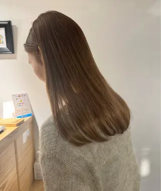 ロング カラー 似合わせカット🫧 吉見衣生のヘアスタイル