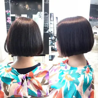 ショート カラー ヘアアレンジ Re:ta KANZOのヘアスタイル