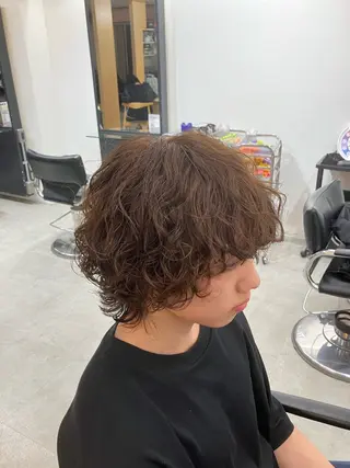 カラー パーマ RETOUCH by fifth メンズサロン【レタッチ バイ フィフス】所属・fifth原宿 A:Ri🧸のヘアスタイル