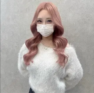 ロング 璃 音のヘアスタイル