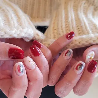 ネイル 🌲🌳🚪iiit o🌲🌳🌲のネイルデザイン