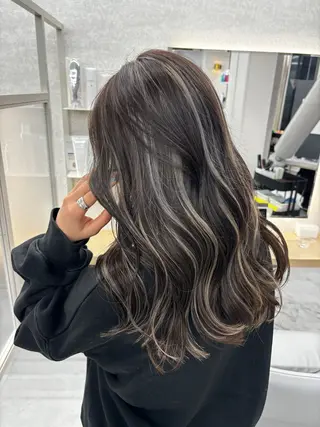 ロング 新宿No.1艶髪矯正 美艶カラー/FUKAのヘアスタイル