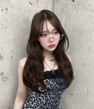 ロング カラー 艶カラー/レイヤー /Hime🤍のヘアスタイル