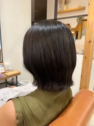 ミディアム nico 山田のヘアスタイル