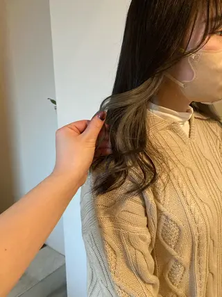 セミロング カラー 前川 華恋 / room3のヘアスタイル