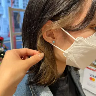 ミディアム インナーカラー♡ Nanakoのヘアスタイル