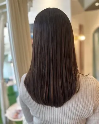 ロング 韓国風レイヤーカット 🇰🇷❕モカのヘアスタイル