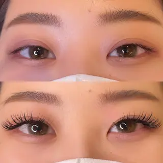 マツエク・マツパ LAUREL川崎店 ERIKO🐰束感♡のマツエク・マツパデザイン