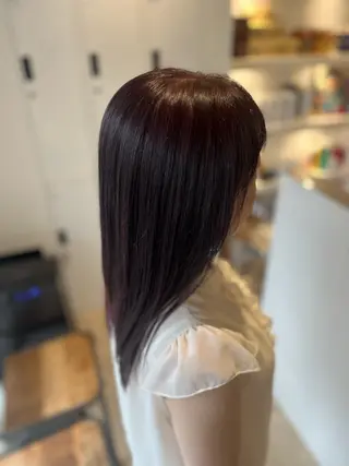 ロング カラー acot所属・並木 萌子のヘアスタイル