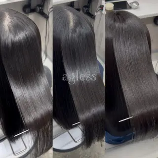 ロング パーマ ageless所属・三宮/髪質改善 /縮毛矯正美髪カラーのヘアスタイル