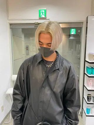 メンズ インク 美容院のヘアスタイル