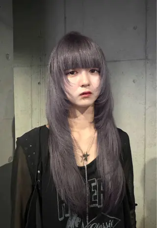 ロング だいち/ブリーチ/ レイヤーカットのヘアスタイル