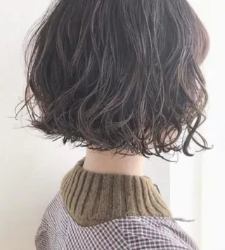 ミディアム k-twoたき✨艶感 カラー/美髪矯正のヘアスタイル